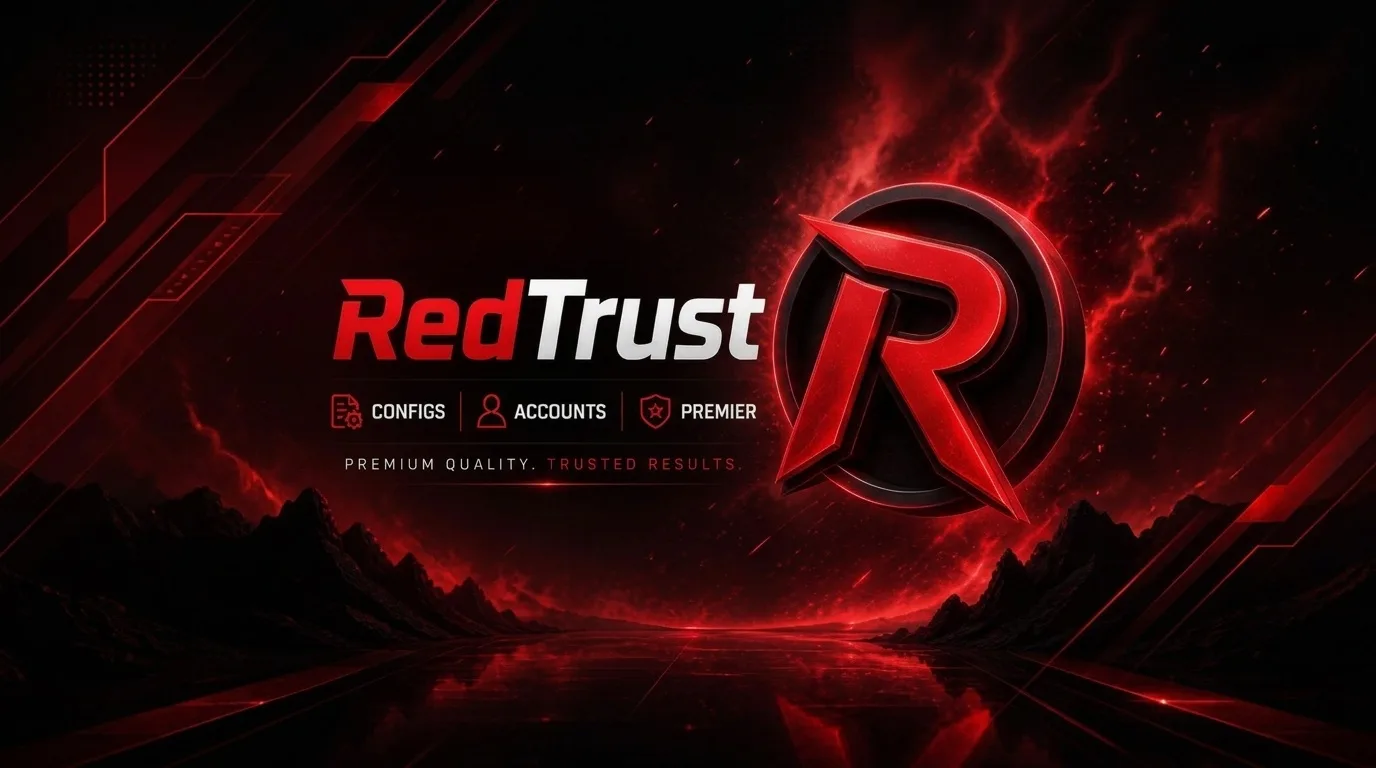 RedTrust banner — configs, accounts and Premier